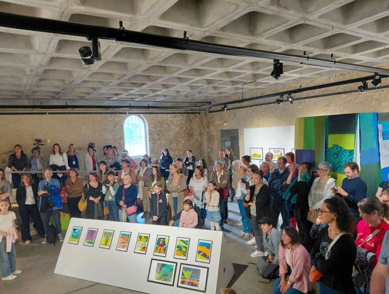 Inauguration au Centre Carzou