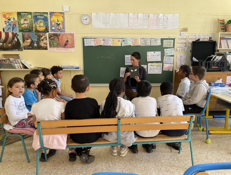 Fanny Pageaud- Atelier en classe