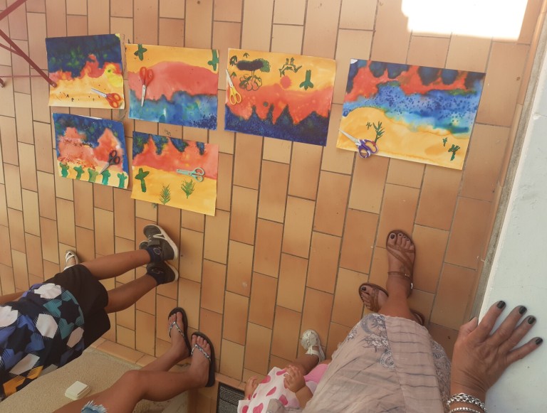 Atelier à l'épicerie solidaire La fourmi gourmande